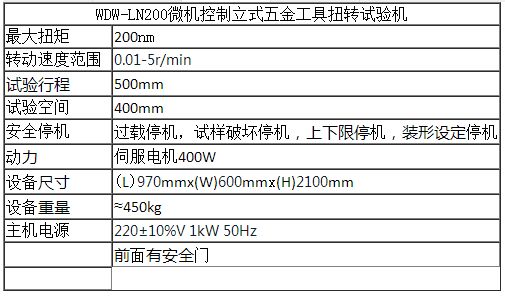 微機(jī)控制立式五金工具扭轉(zhuǎn)試驗(yàn)機(jī)（替代進(jìn)口設(shè)備）(圖2)